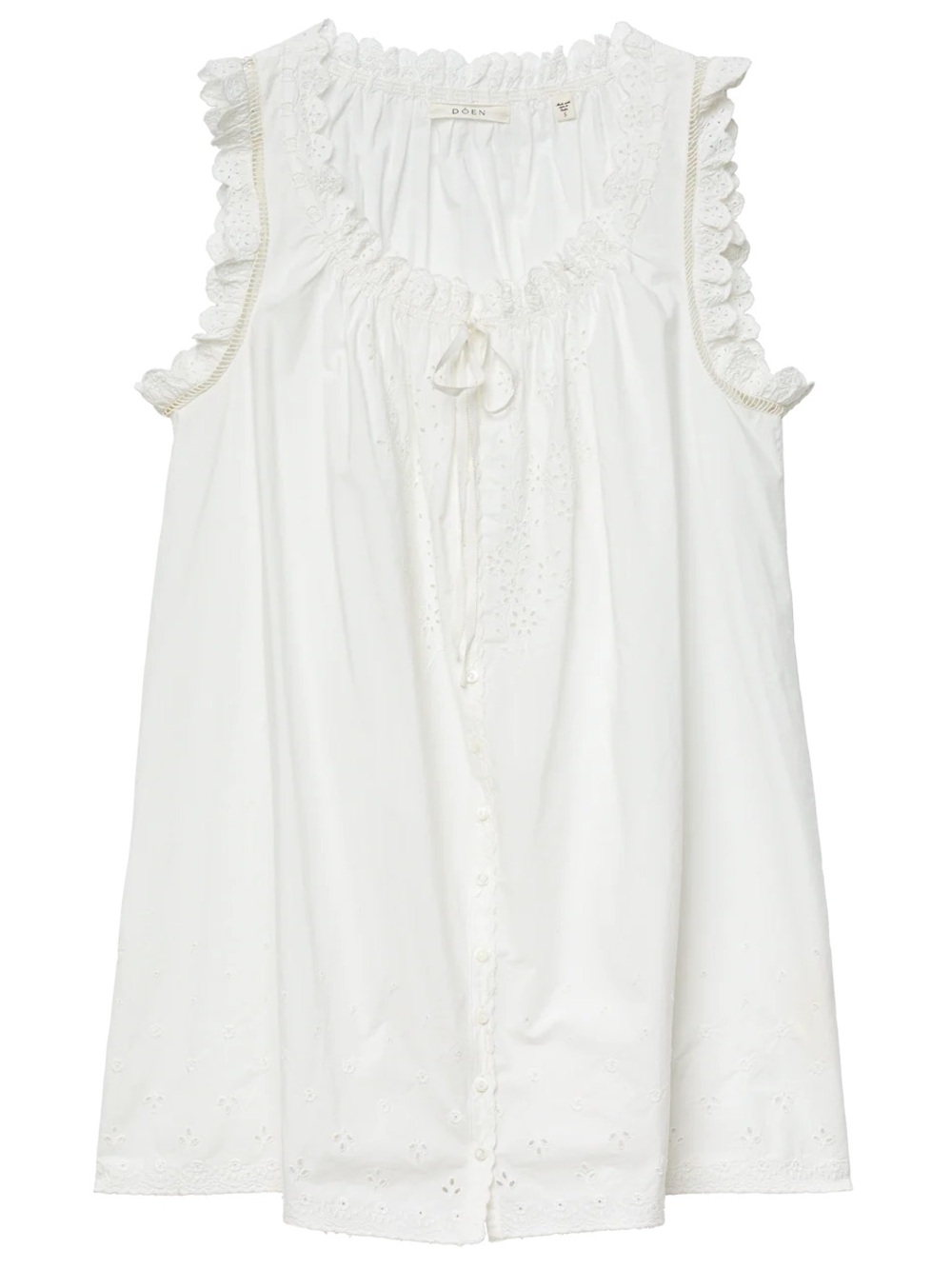 Doen Nessie Dress - White - Picture 7 of 10